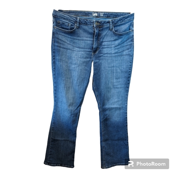 Lee Bootcut Jeans Boot Cut Mid Rise Regular Fit size 18 - Picture 3 of 10